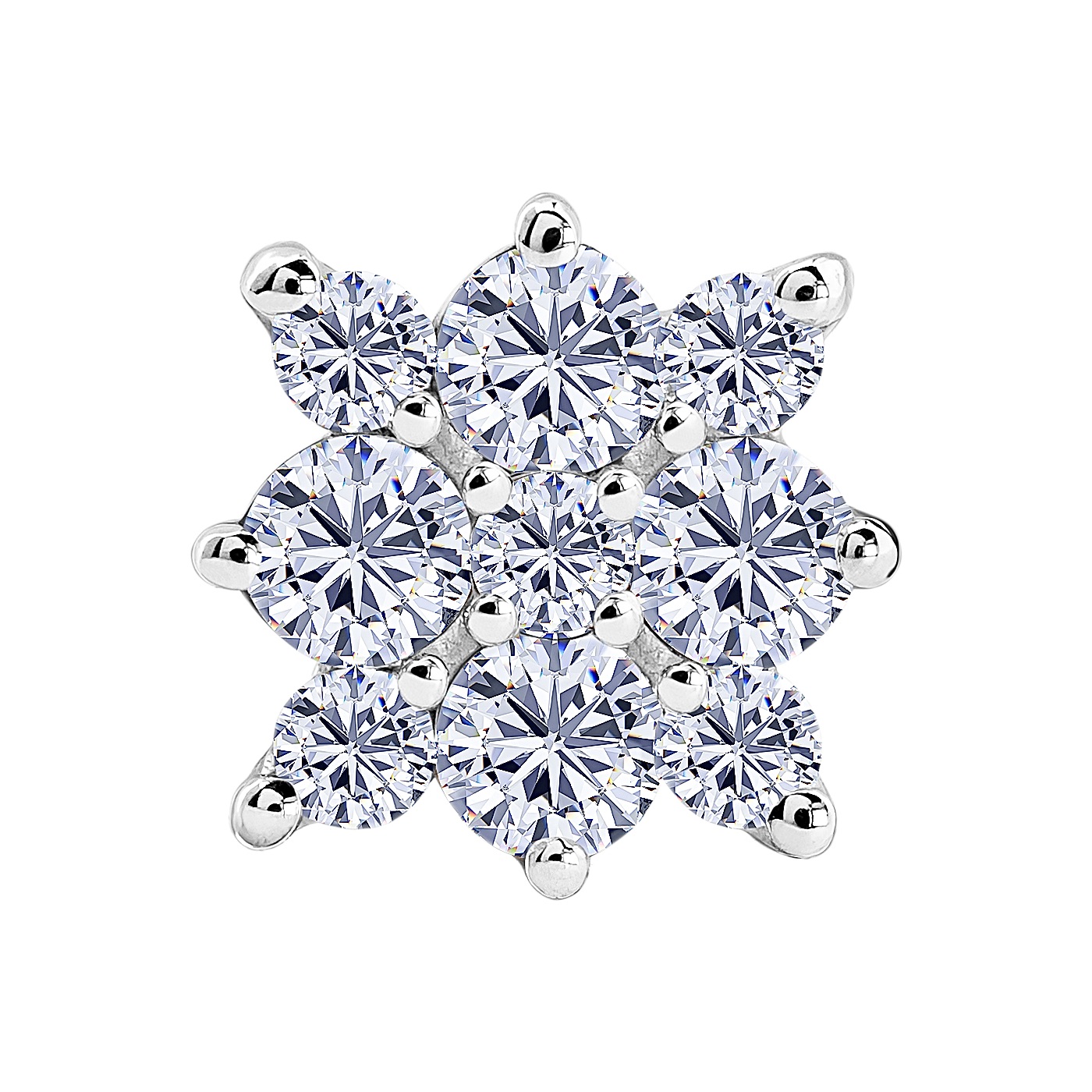 картинка Підвісок з діамантами із білого золота, 10528690