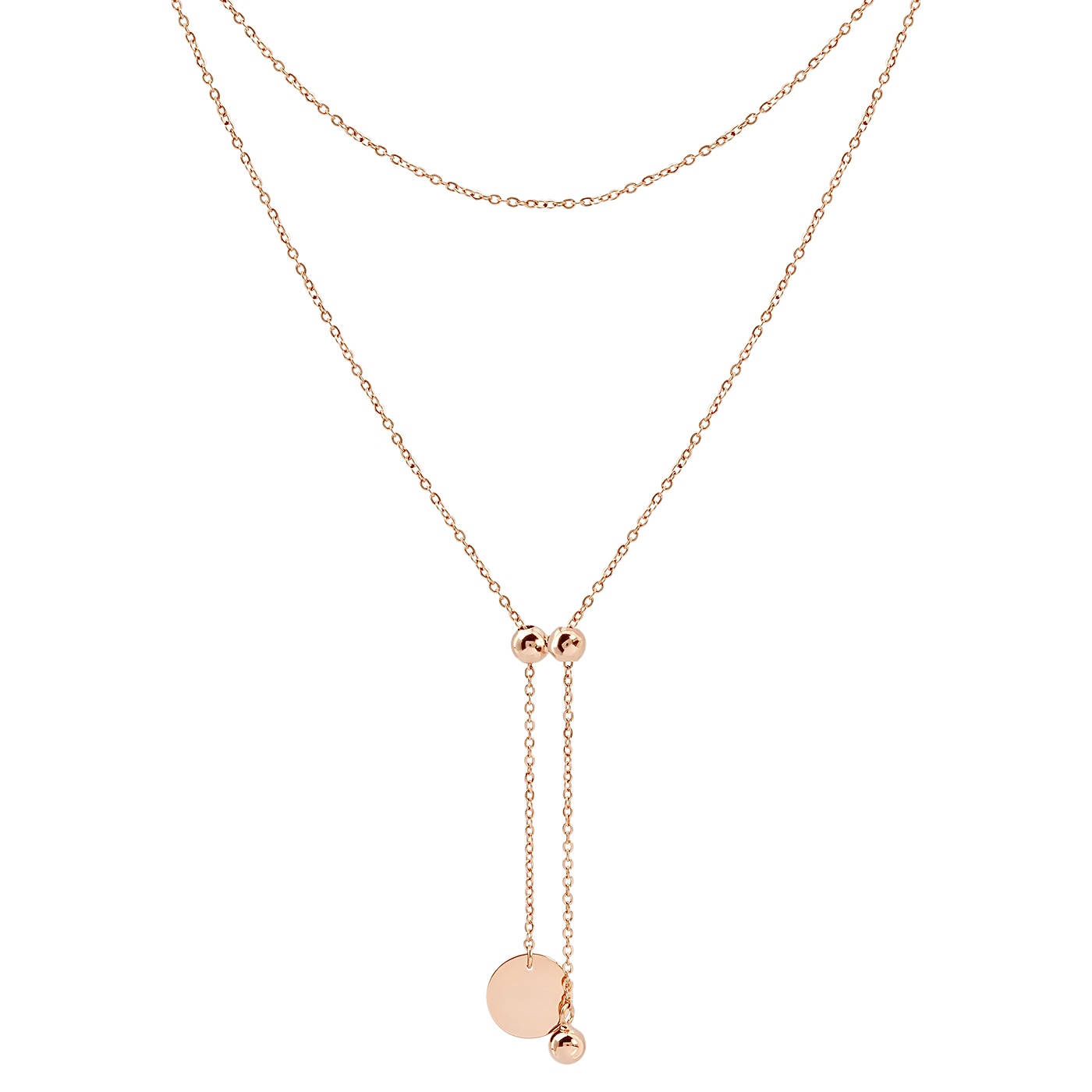 картинка Золотое колье-трансформер без вставок, 10519780