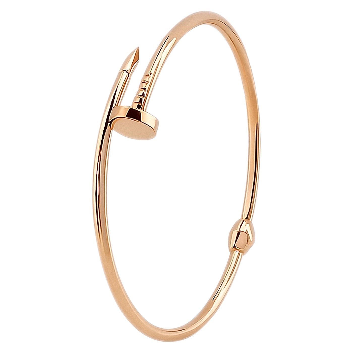 картинка Браслет "Цвях" із червоного золота, 10445046