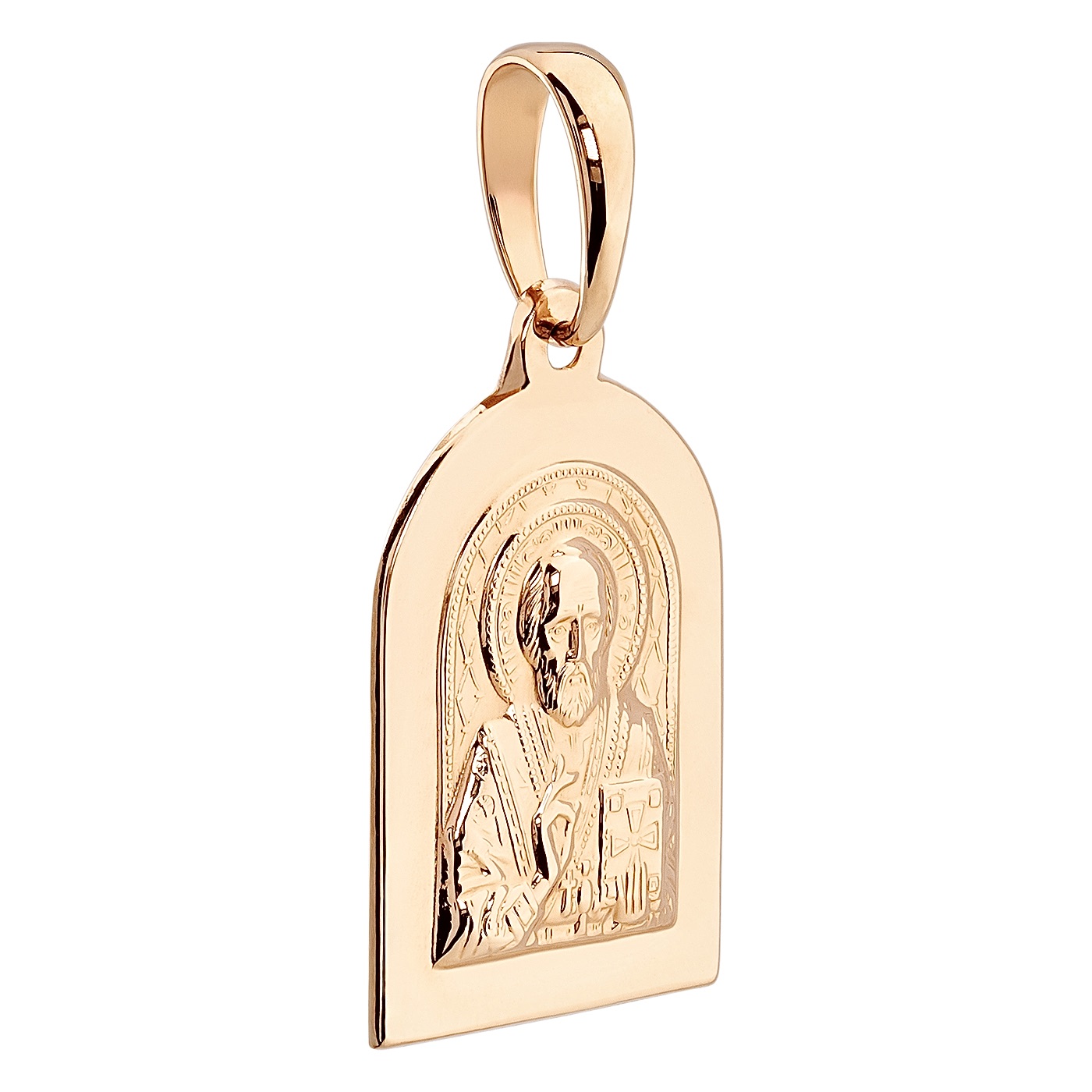 картинка Золота ладанка Святий Миколай Чудотворець, 10394556