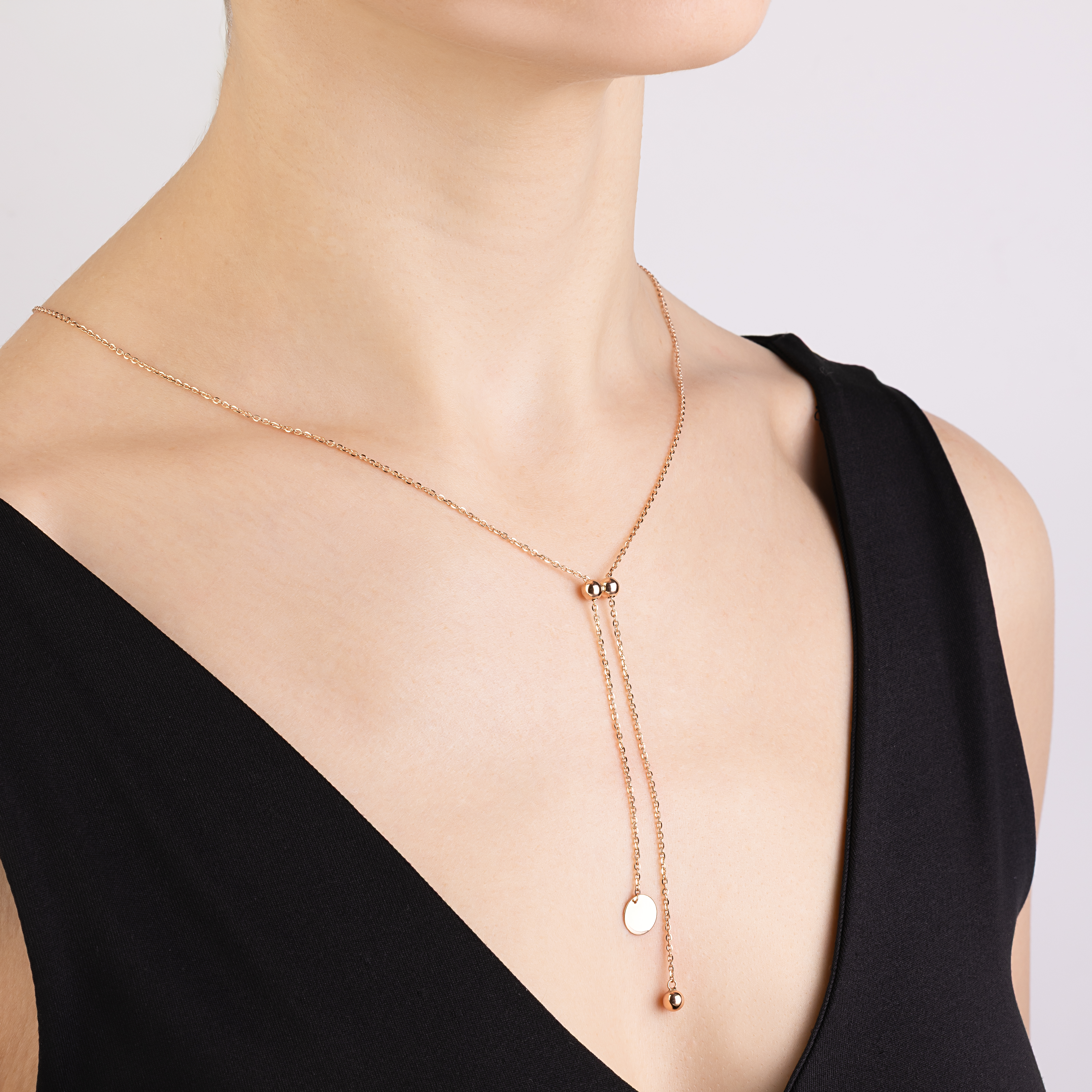 картинка Золоте кольє-трансформер без вставок, 10519780