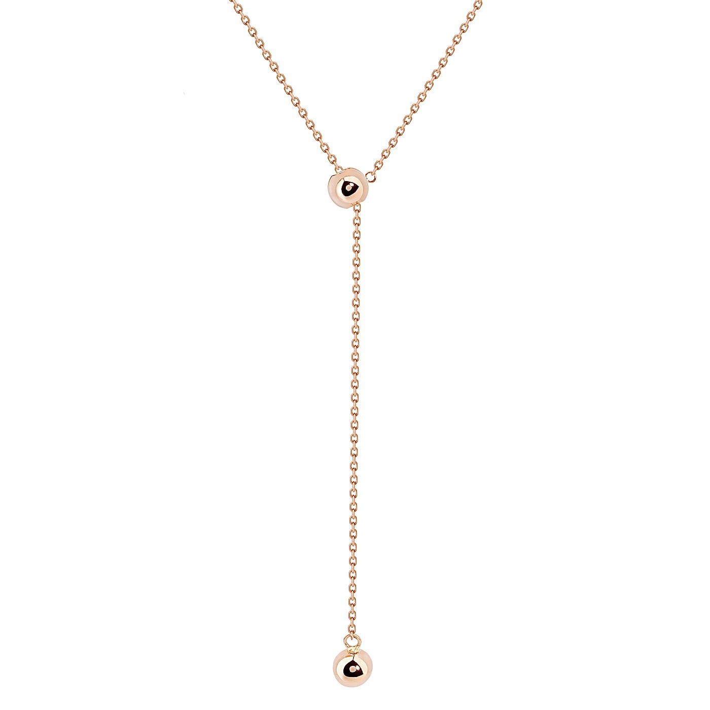 картинка Мінімалістичне кольє-трансформер з кульками, 10528778