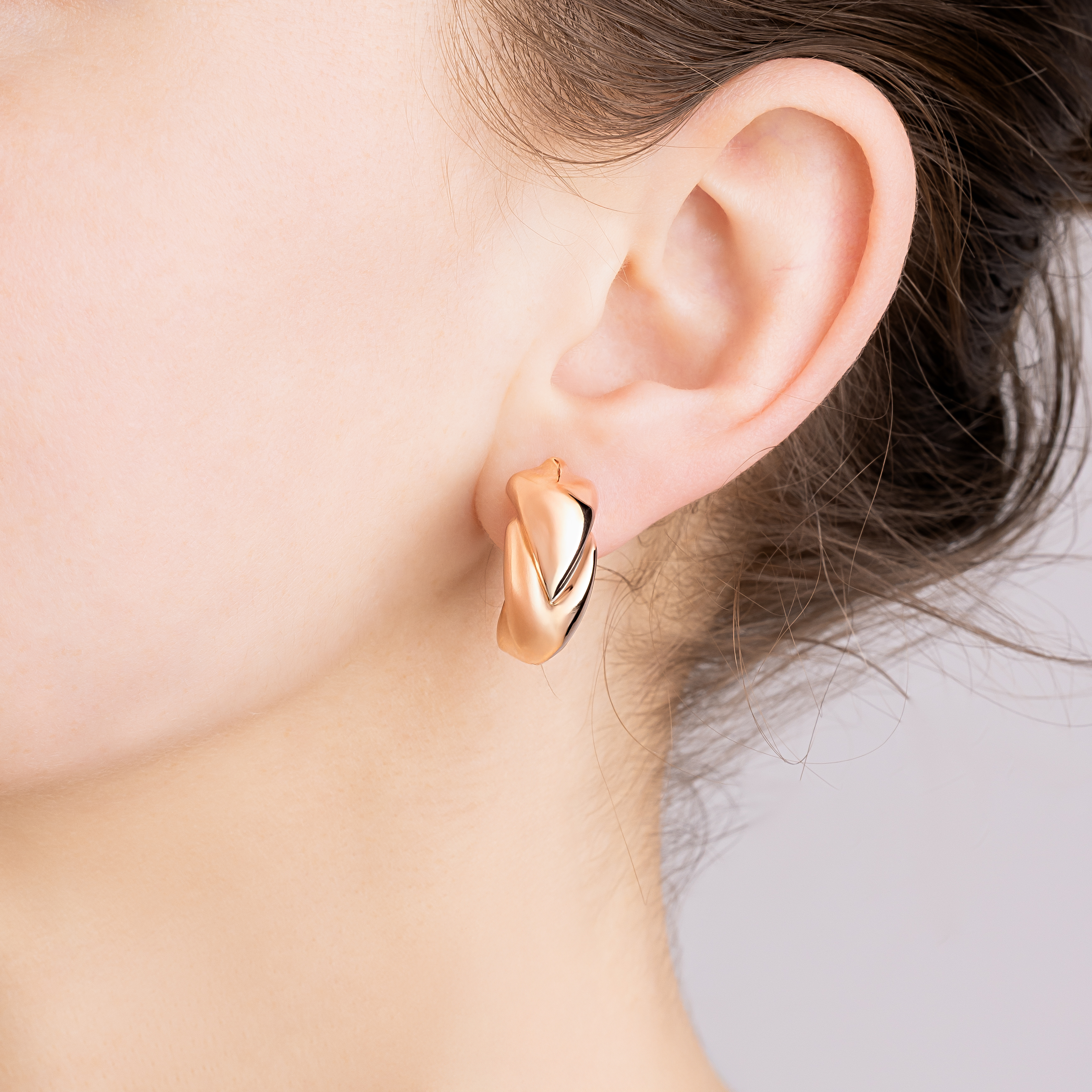 картинка Сережки із червоного золота, 10528481